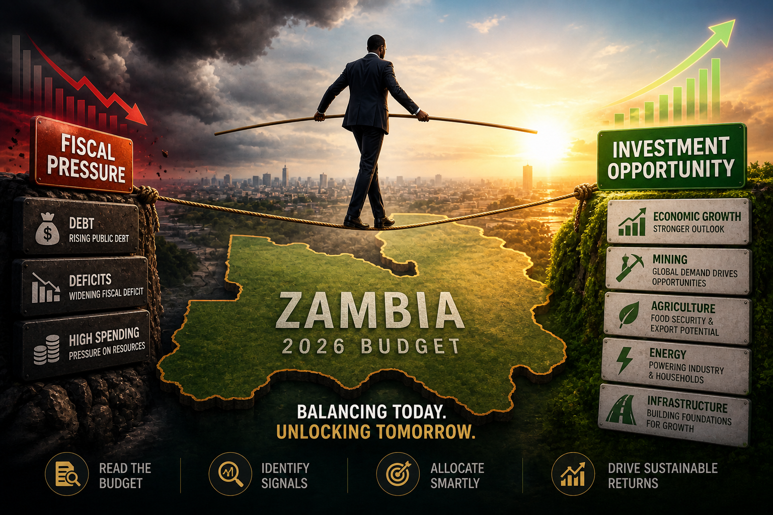 Fiscal Tightrope, Investment Opportunity: Reading the Zambia 2026 Budget for Smart Capital Allocation